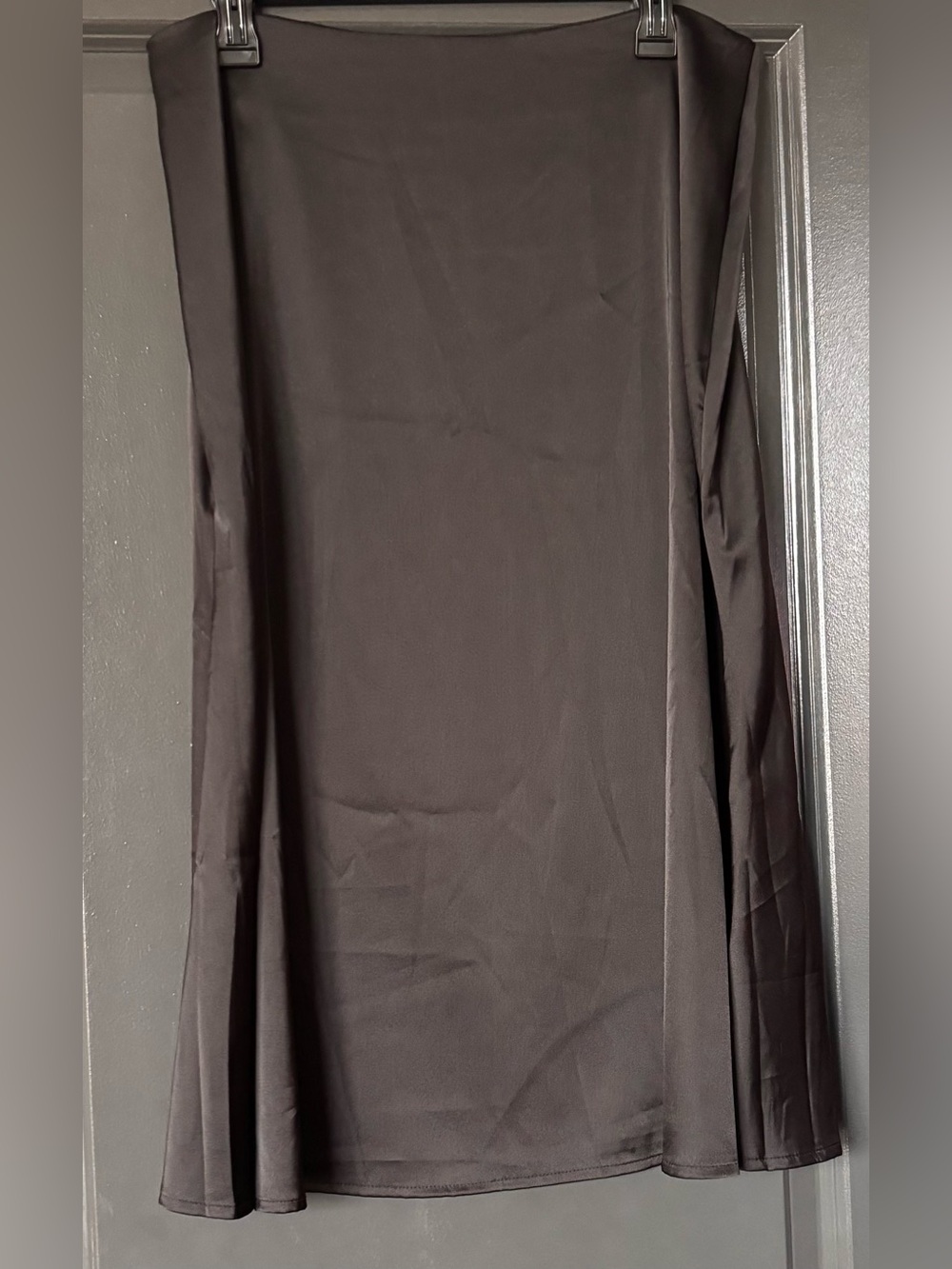 SHEIN Black A-Line Midi Skirt